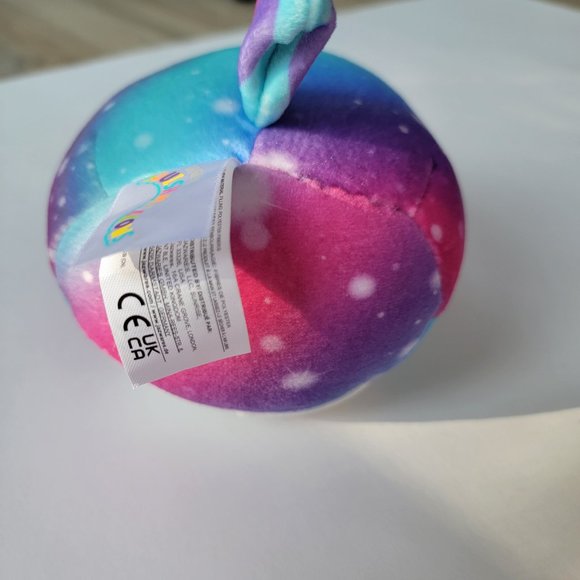 KIMIA Squishmallow - The Galaxy Unicorn with Glasses, 5" very round, NWT - Picture 5 of 6
